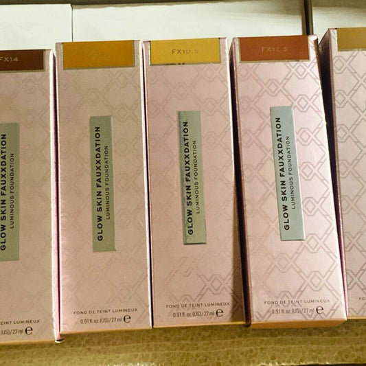 XX Revolution Glow Skin Fauxxdation Luminous Foundation Assorted Mix (30 Pcs Lot)