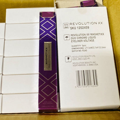 XX Revolution MagnetiXX Duo Chrome Eyeliner Voltage 0.06oz (70 Pcs Lot)